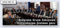 Bydgoska Grupa Zakupowa, dostawy gazu ziemnego