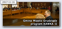 Gmina Miasto Grudziądz - program Kawka II